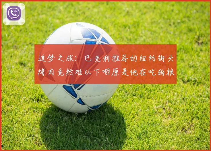 追梦之旅：巴克利推荐的纽约街头烤肉竟然难以下咽原是他在吃狗粮